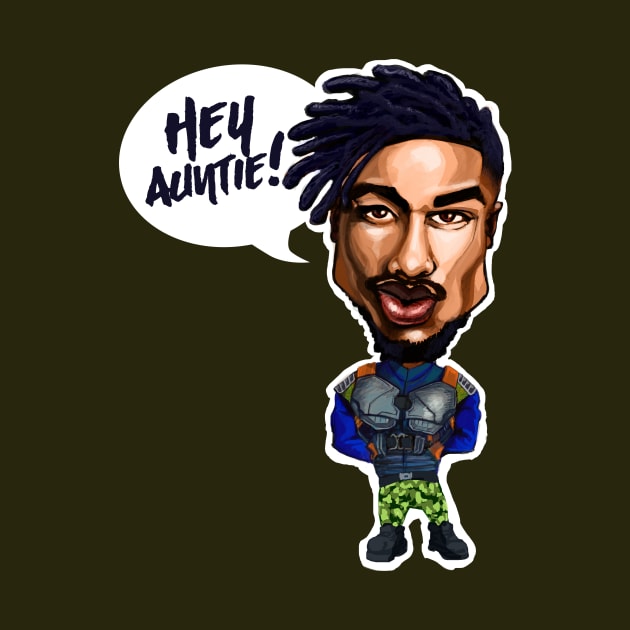 Killmonger - Hey Auntie! by lsjordan