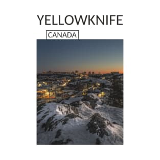 Yellowknife Northwest Territories Canada City Souvenir Gift for Canadian T-shirt Apparel Mug Notebook Tote Pillow Sticker Magnet T-Shirt