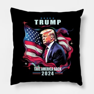 Trump - Take America Back Pillow