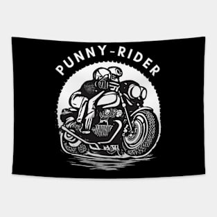 Punny-Rider Tapestry