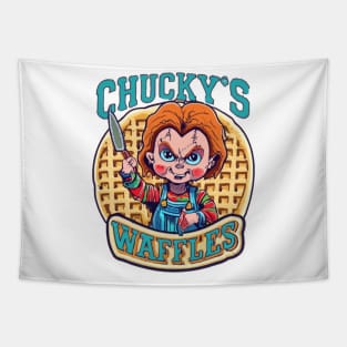 Chucky's Waffles Tapestry