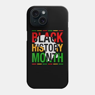 Black History Month African Melanin Pride Phone Case