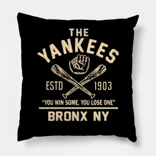 New York Yankees Retro by Buck Tee Pillow