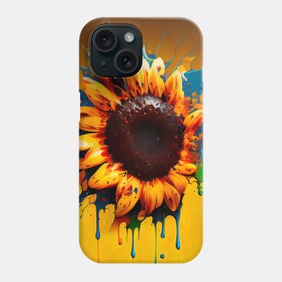 Sunflower Art Design Phone Case