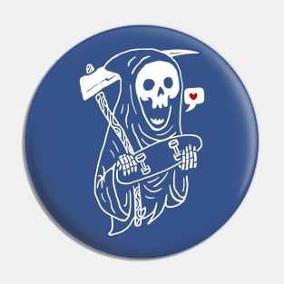 Skate or Die Pin