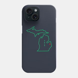 Yale MI Love (Green) Phone Case