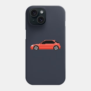 Honda Civic EK Pixelart Phone Case