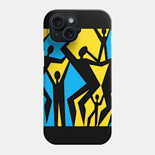 Tribal Trance Dancers Phone Case