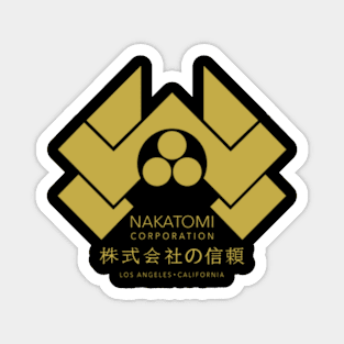 Nakatomi Corporation Gold Variant Magnet