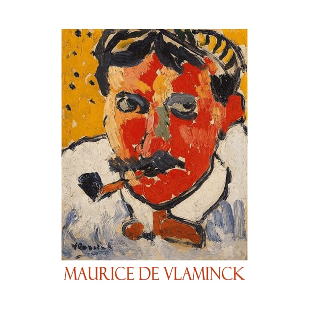 Portrait of Derain by Maurice de Vlaminck by Naves