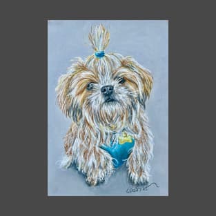 Shih Tzu with a ponytail T-Shirt