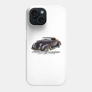 1936 Ford Roadster Model 68 Convertible Phone Case