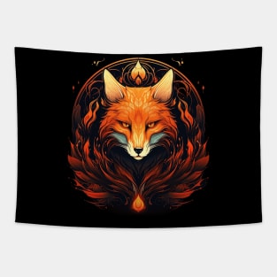 Fire Fox Spirit Tapestry