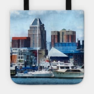 Baltimore MD - Baltimore Skyline and Harbor Tote