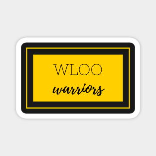 WLOO Warriors Magnet