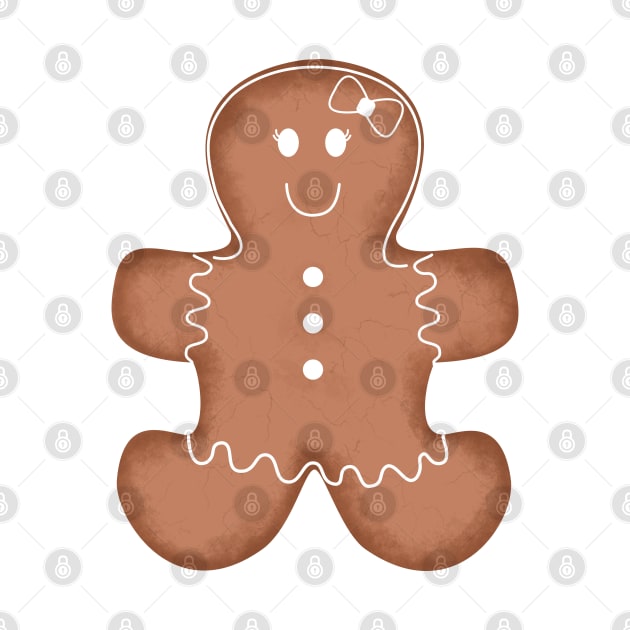 Cute Gingerbread girl by Juliana Costa