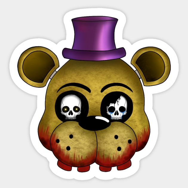 Golden Freddy dead-coffee - Illustrations ART street