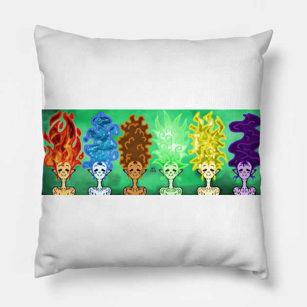 The Flow of Nature Pillow by TeeJay93