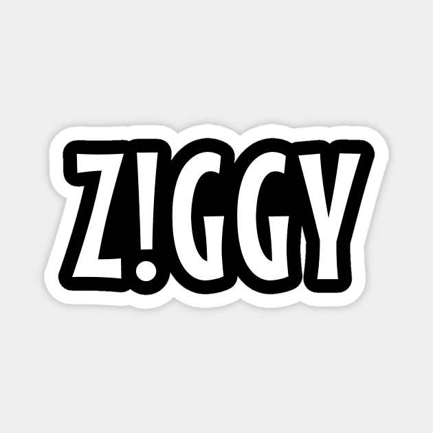 Ziggy, kid's name. Magnet by HalfCat