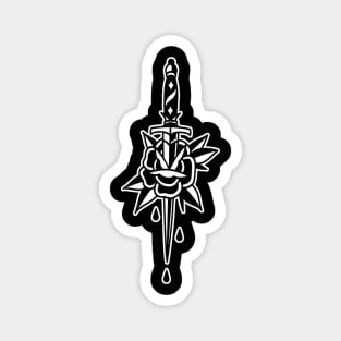 Dagger Tattoo Magnet