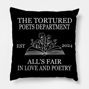 the tortured poets department Pillow