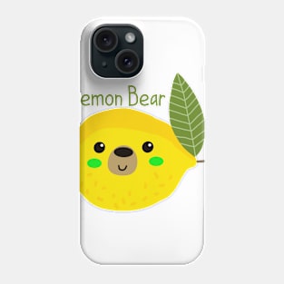 Lemon Bear Phone Case