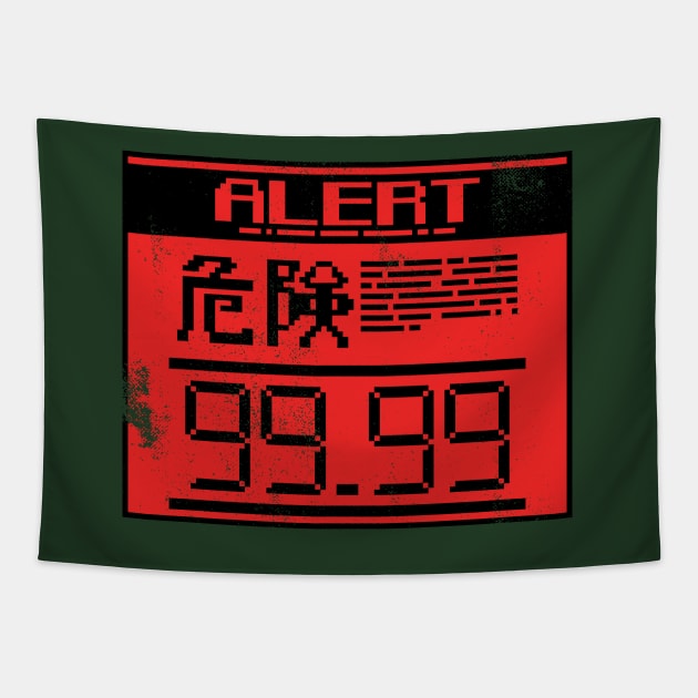 Alert 99.99 [Full Distressed] Tapestry by DCLawrenceUK