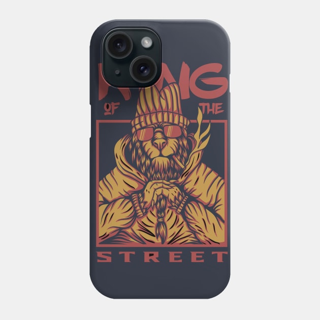 King of the street Phone Case by King Tiger