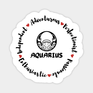 Aquarius ♒🏺 Zodiac Sign Astrology Magnet