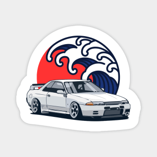 nissan skyline r32 Magnet