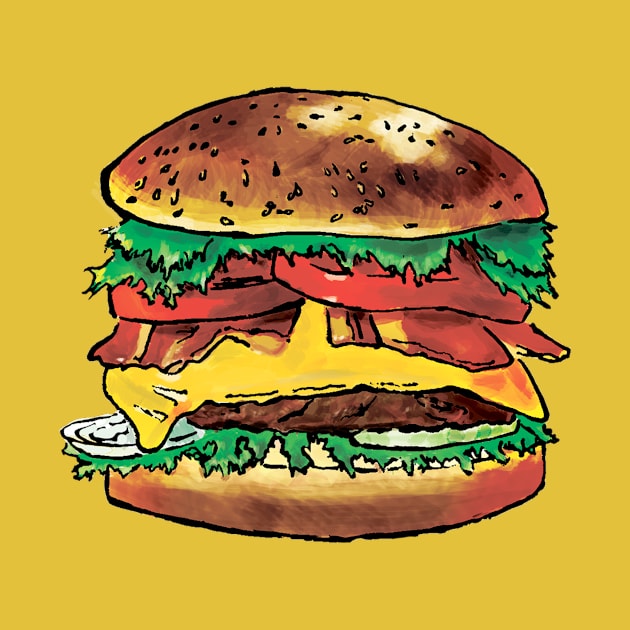 cheeseburger by ReiCola