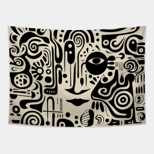 Pop Art Abstract. Tapestry