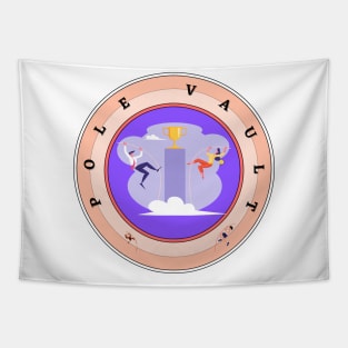 Pole Vault Tapestry