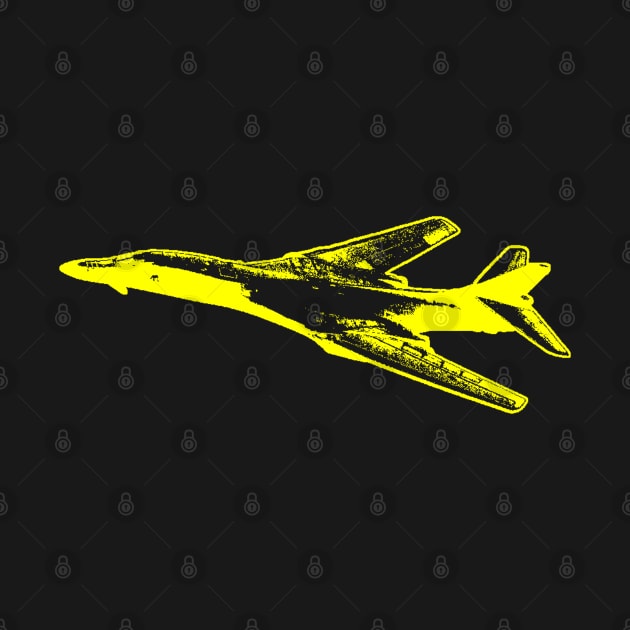 Rockwell B-1 Lancer - Yellow Design by PlaneJaneDesign