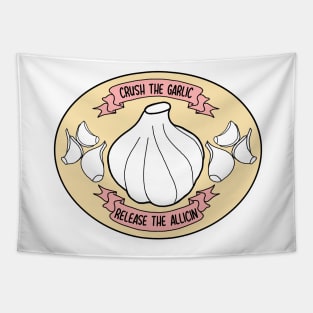 Crush the Garlic Release the Allicin Tapestry