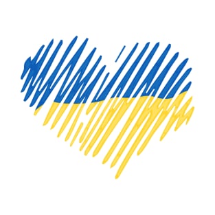 Ukraine heart T-Shirt