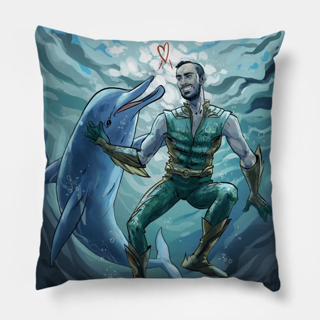 Deep - The Boys Pillow by markodjeska