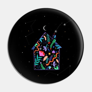 Home in Space Pin