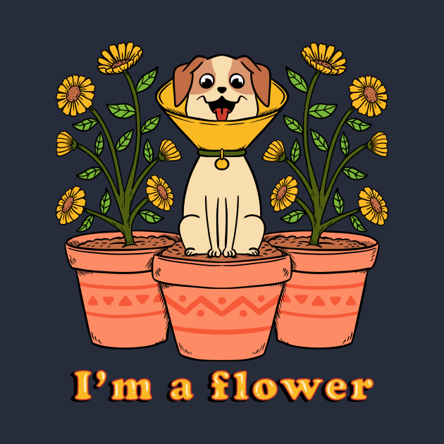 Dog flower by coffeeman