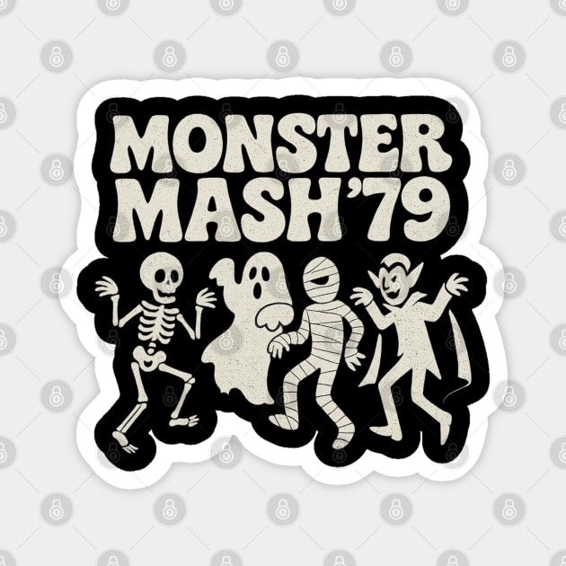 Monster Mash 79 Magnet by Stylecombinator