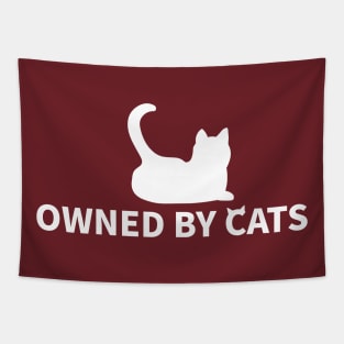 OWNED BY CATS Tapestry