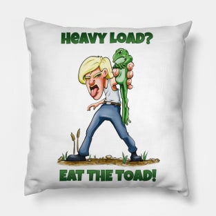 Eat The Toad Pillow