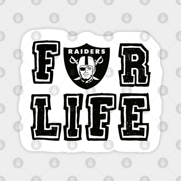 Raider For Life Magnet by STAR SHOP