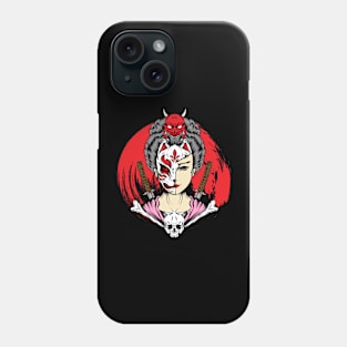 kitsune mask Phone Case