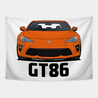 Toyota GT86/Subaru BRZ - Orange Tapestry