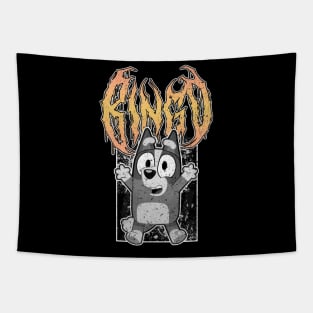 Bingo metal funny Tapestry