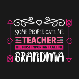 Worlds best grandma. Mom gift for Mothers day Bday T-Shirt