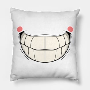 Super Wide Smile  - Face Mask Pillow