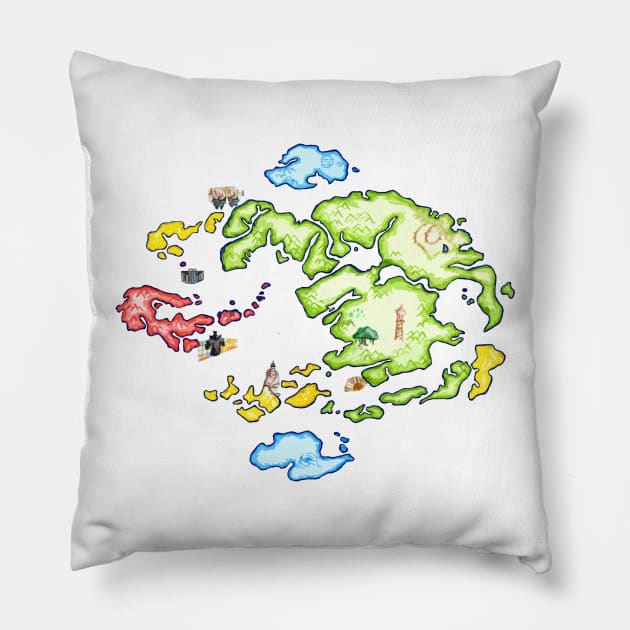 The Avatar World Pillow by simplistictees