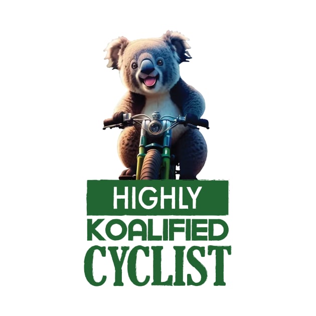 Just a Highly Koalified Cyclist Koala 3 by Dmytro